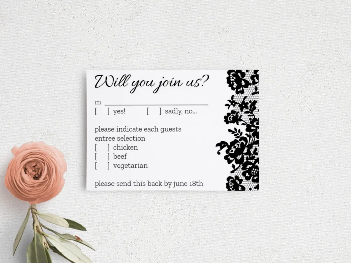 RSVP Postcard