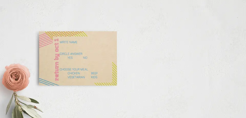 RSVP Postcard
