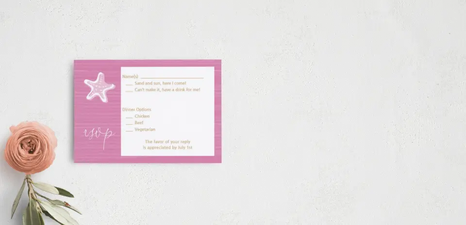 RSVP Postcard