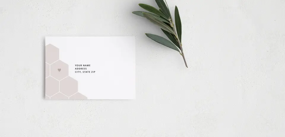 RSVP Postcard Mailing Side