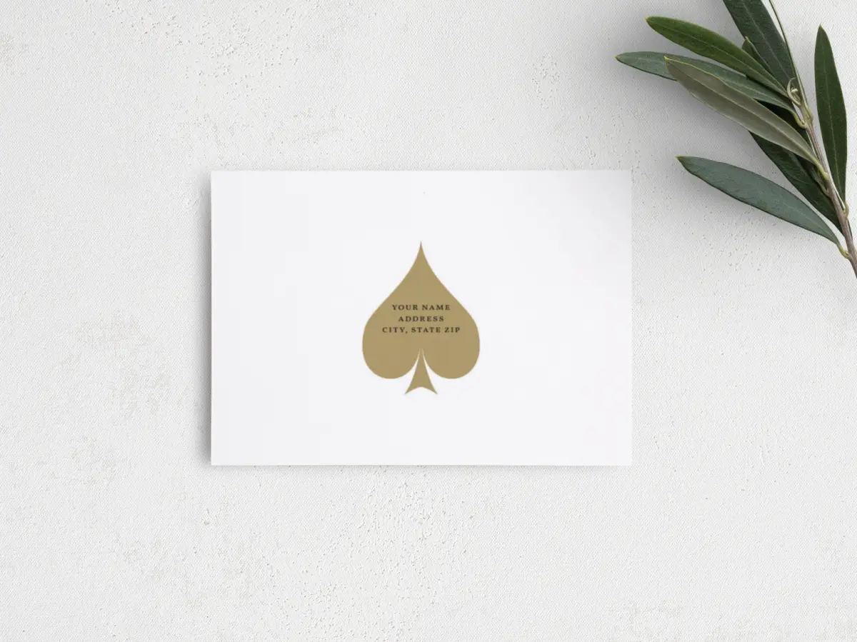 RSVP Postcard Mailing Side