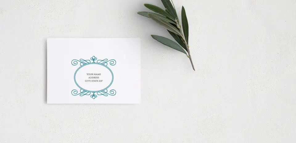 RSVP Postcard Mailing Side