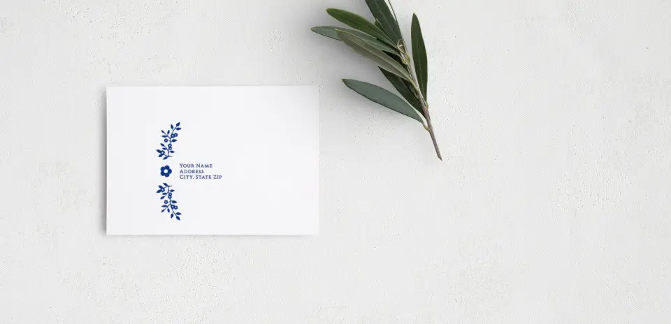 RSVP Postcard Mailing Side
