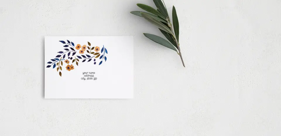 RSVP Postcard Mailing Side