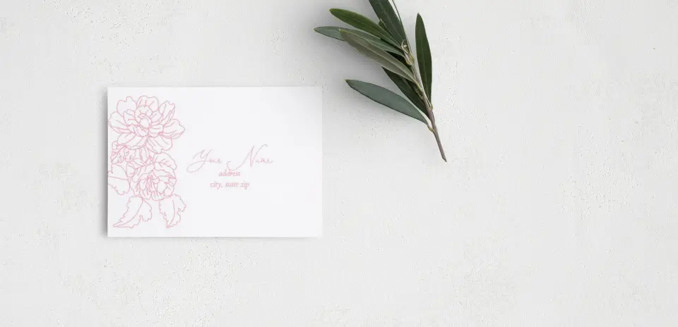 RSVP Postcard Mailing Side