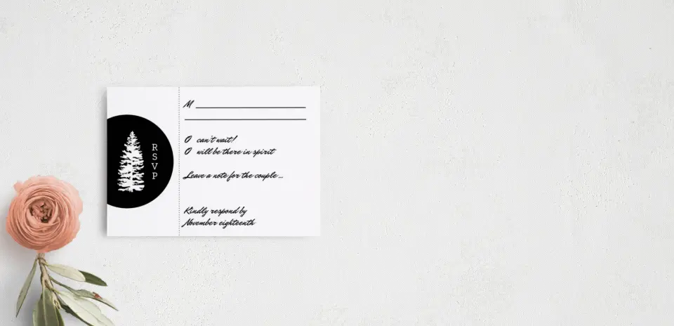 RSVP Postcard