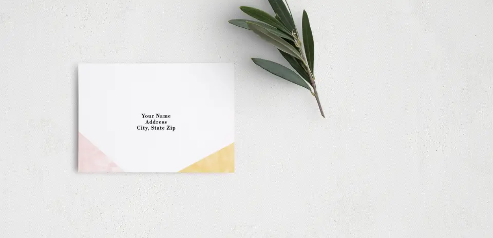 RSVP Postcard Mailing Side
