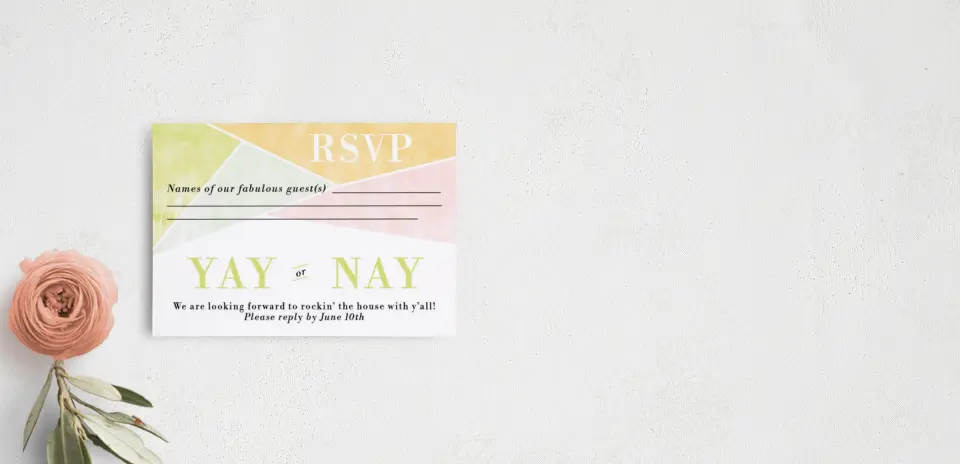RSVP Postcard