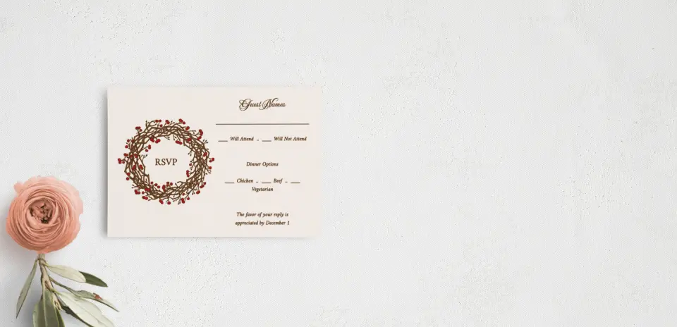 RSVP Postcard