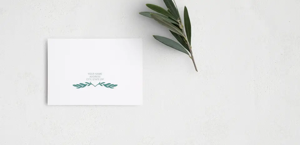 RSVP Postcard Mailing Side
