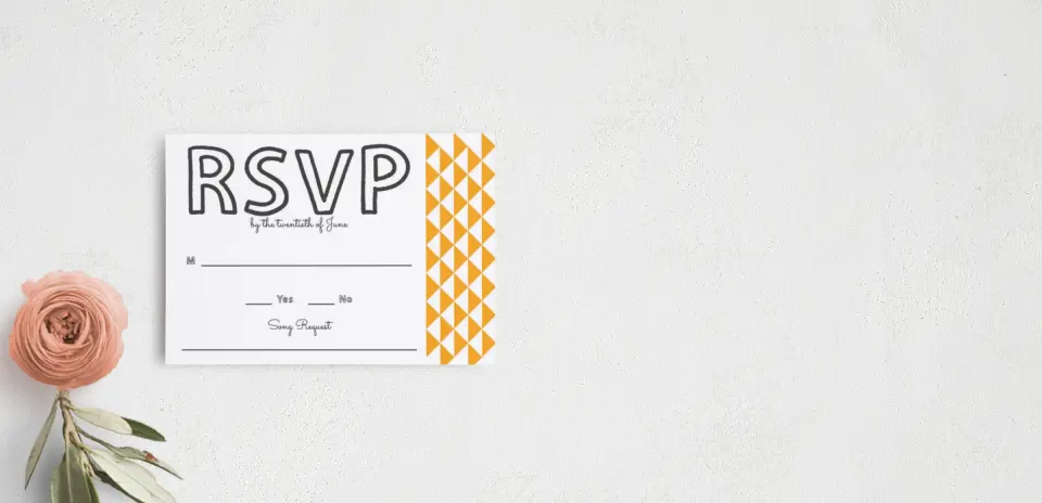 RSVP Postcard