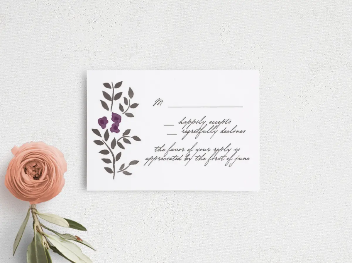 RSVP Postcard