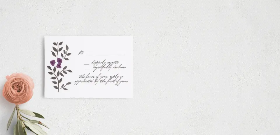 RSVP Postcard