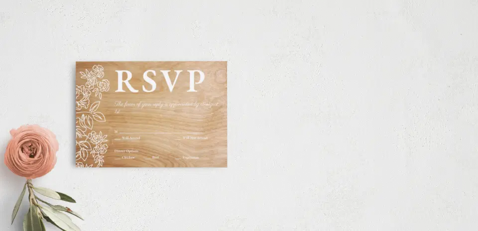 RSVP Postcard