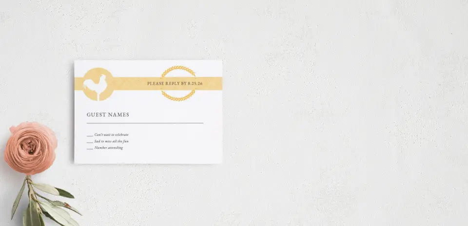 RSVP Postcard