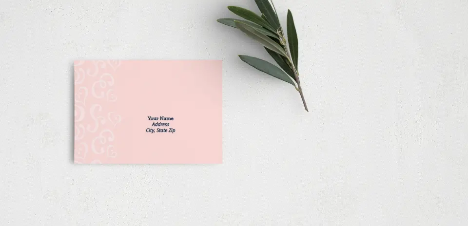 RSVP Postcard Mailing Side