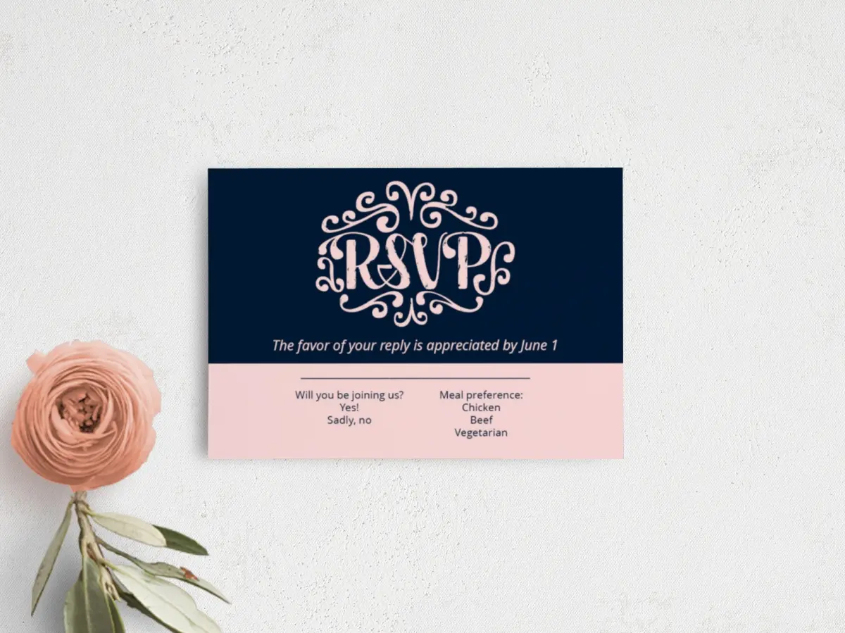 RSVP Postcard