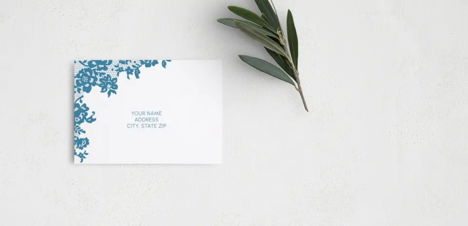 RSVP Postcard Mailing Side