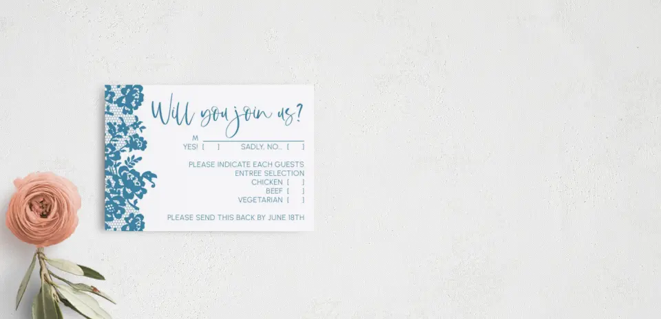RSVP Postcard