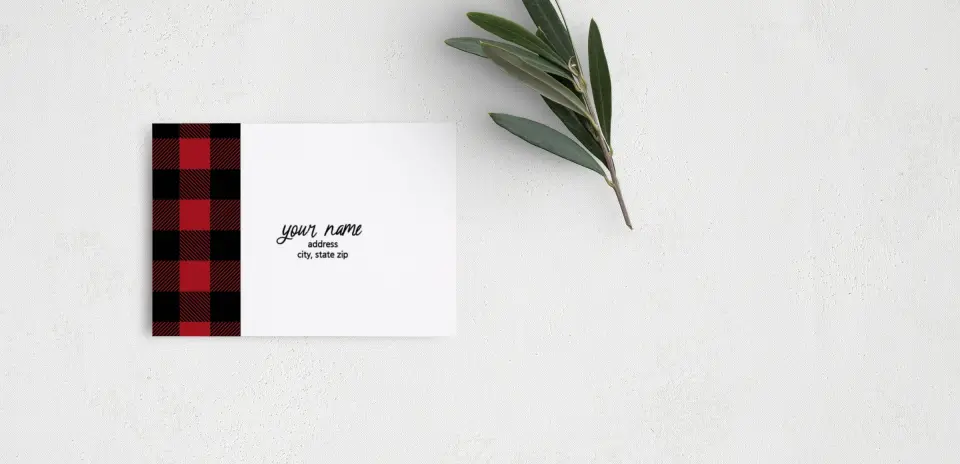 RSVP Postcard Mailing Side