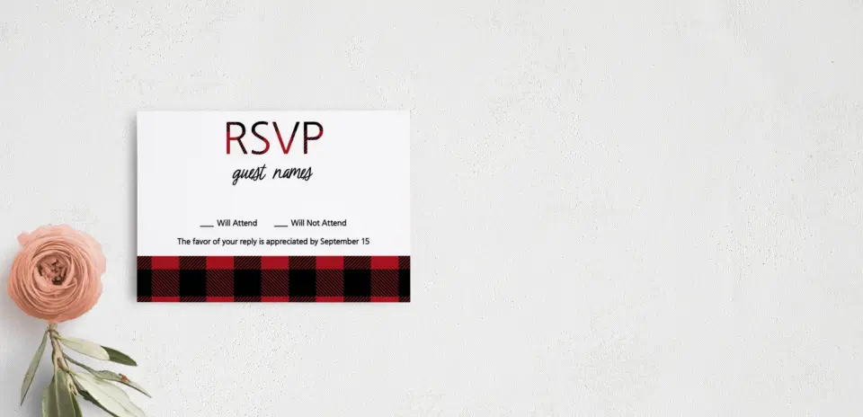 RSVP Postcard