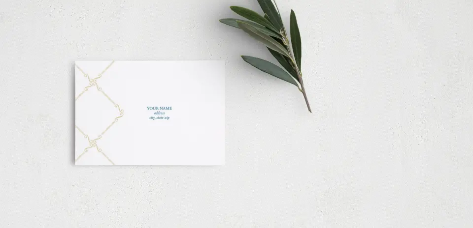 RSVP Postcard Mailing Side