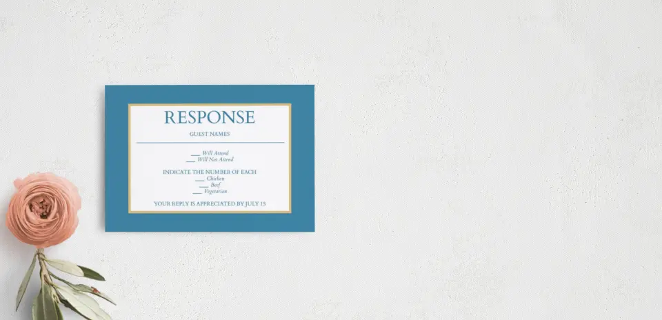 RSVP Postcard