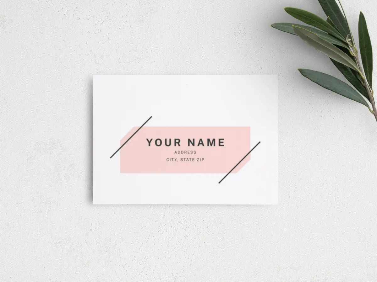 RSVP Postcard Mailing Side