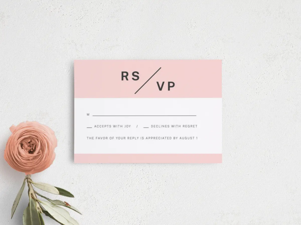 RSVP Postcard