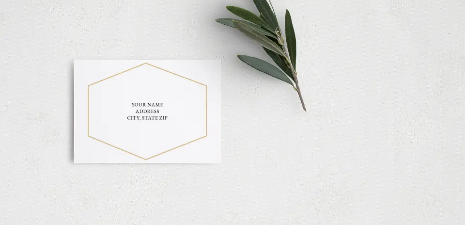 RSVP Postcard Mailing Side