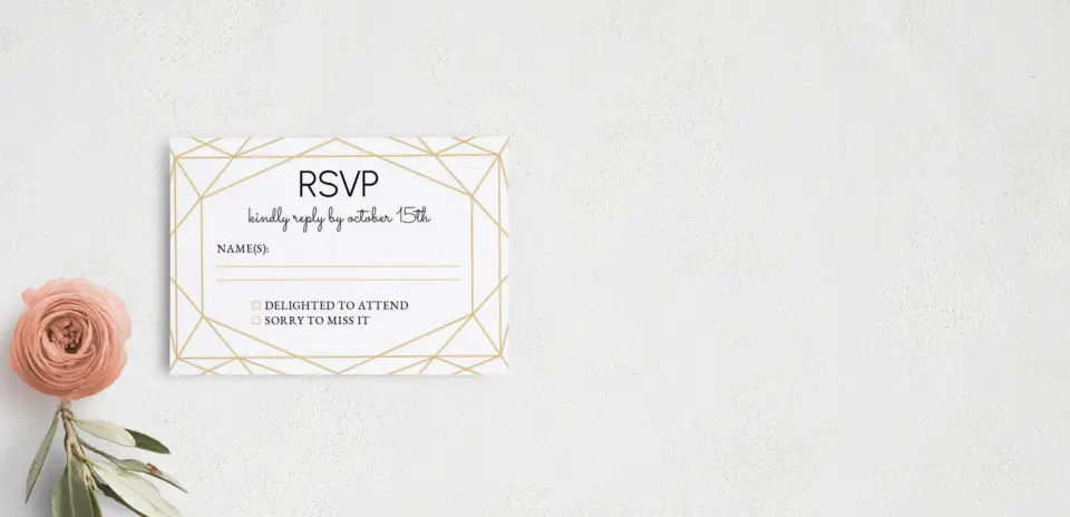 RSVP Postcard
