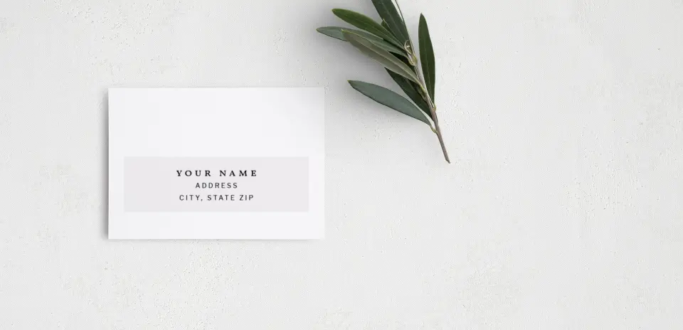 RSVP Postcard Mailing Side