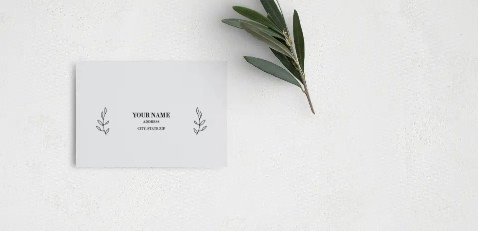 RSVP Postcard Mailing Side
