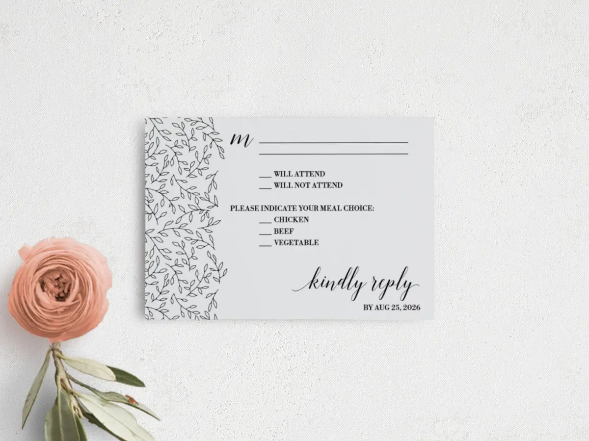RSVP Postcard