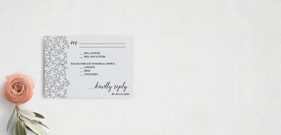 RSVP Postcard