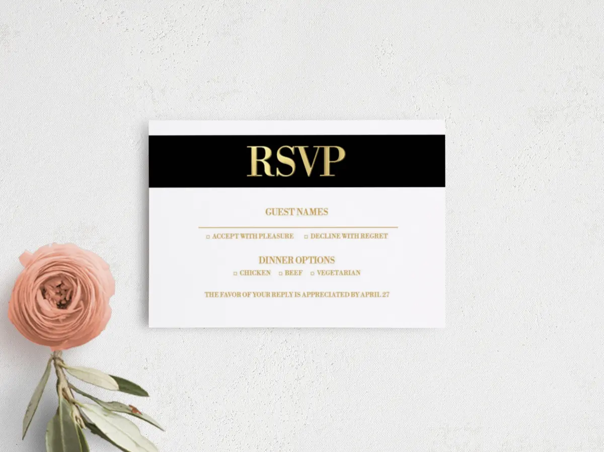RSVP Postcard