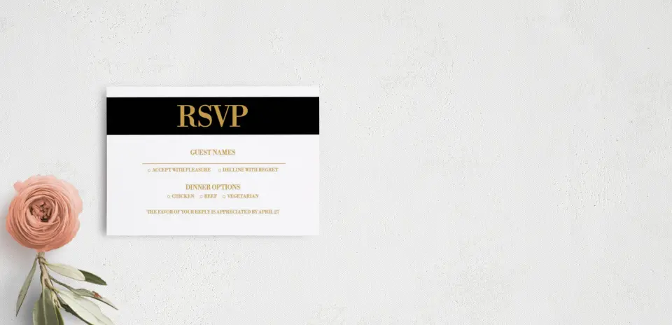 RSVP Postcard