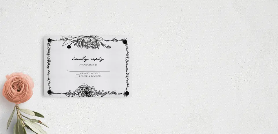 RSVP Postcard