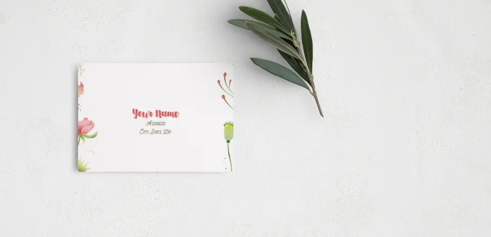 RSVP Postcard Mailing Side