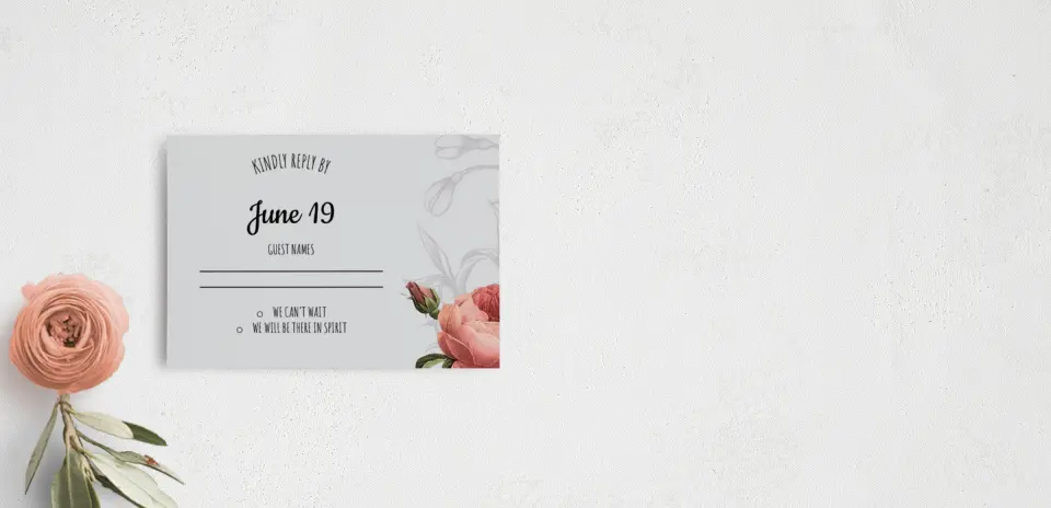 RSVP Postcard