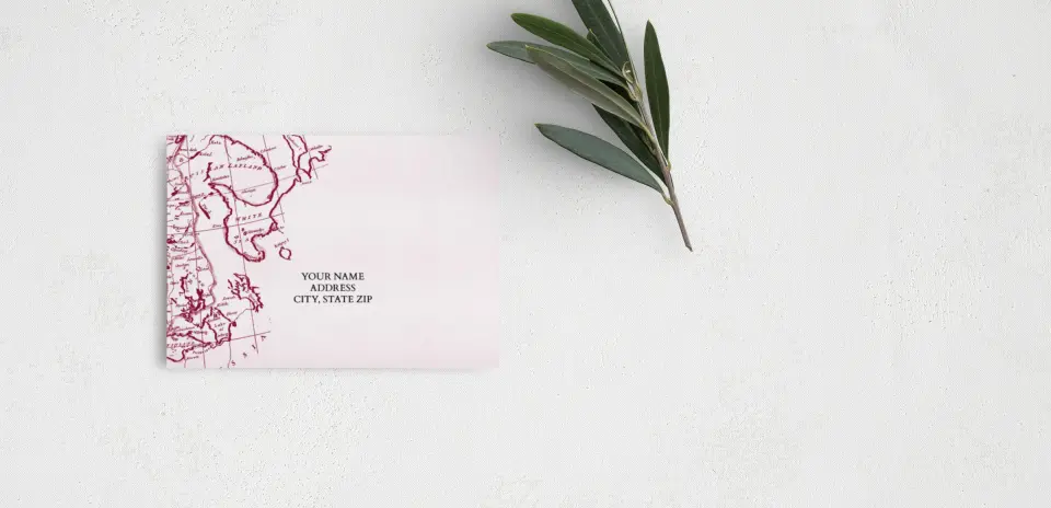 RSVP Postcard Mailing Side