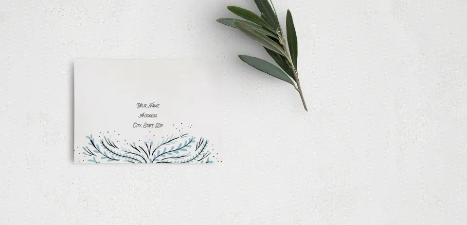RSVP Postcard Mailing Side
