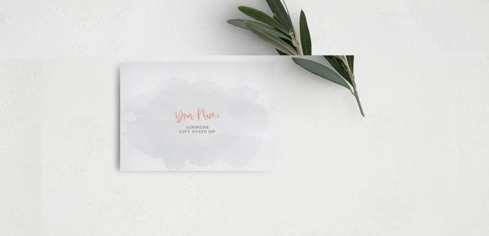 RSVP Postcard Mailing Side