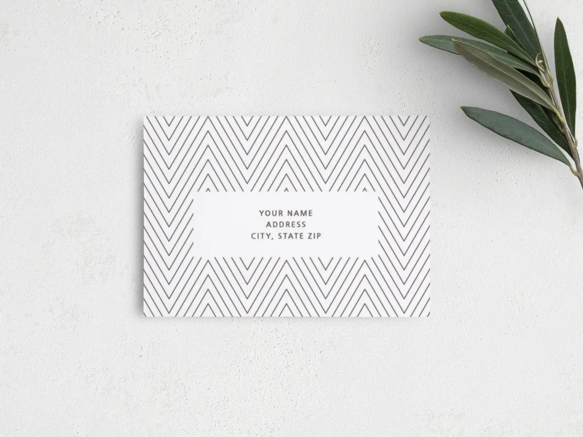 RSVP Postcard Mailing Side