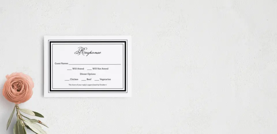 RSVP Postcard