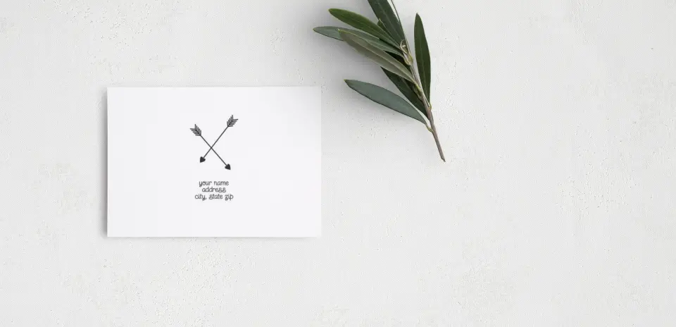 RSVP Postcard Mailing Side