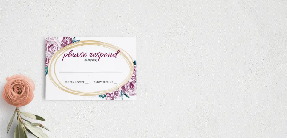 RSVP Postcard