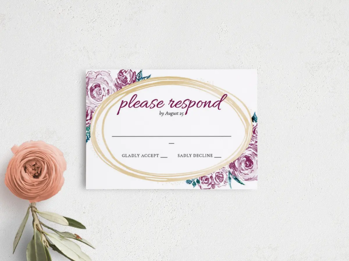 RSVP Postcard