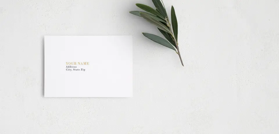 RSVP Postcard Mailing Side
