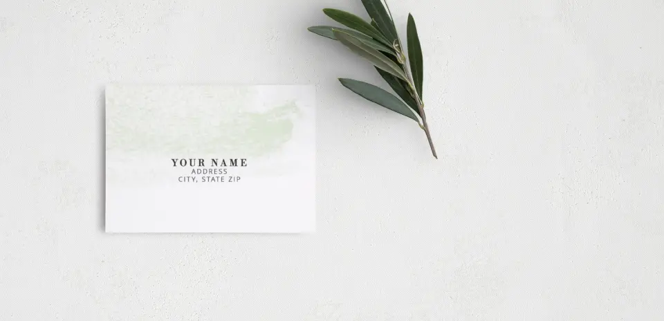 RSVP Postcard Mailing Side